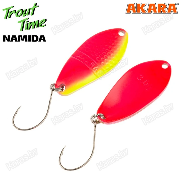 Блесна колеблющаяся Akara Trout Time Namida (3 г)