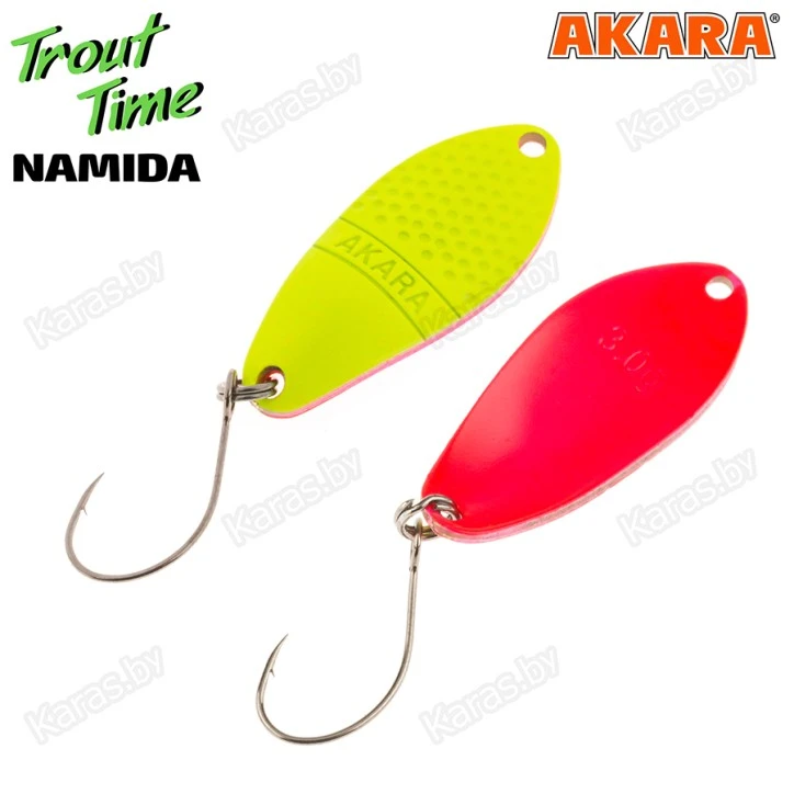 Блесна колеблющаяся Akara Trout Time Namida (3 г)