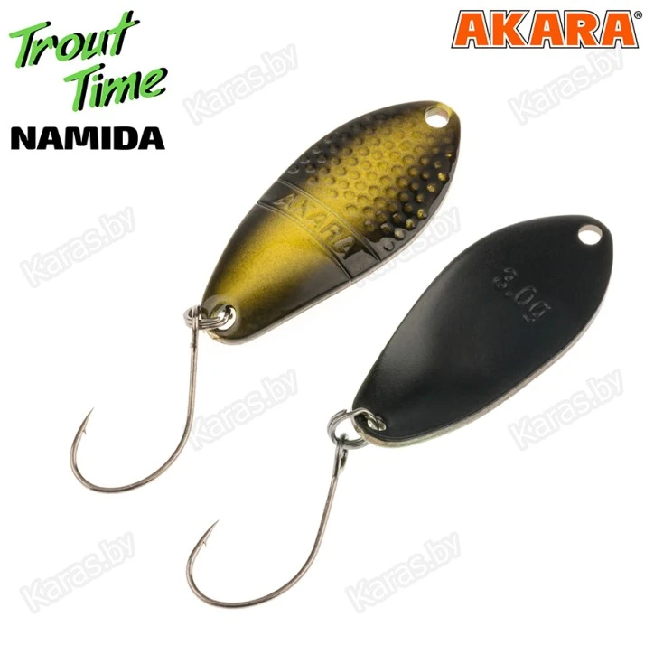 Блесна колеблющаяся Akara Trout Time Namida (3 г)