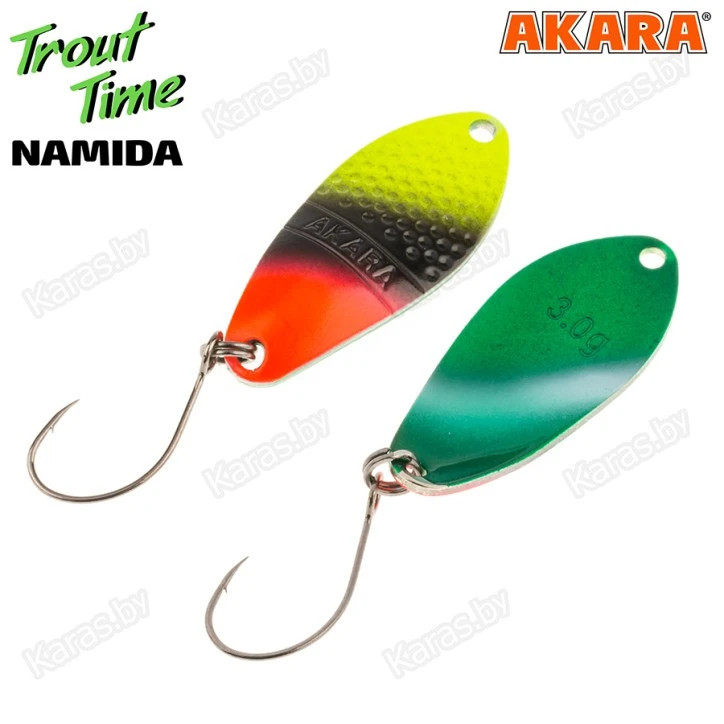 Блесна колеблющаяся Akara Trout Time Namida (3 г)