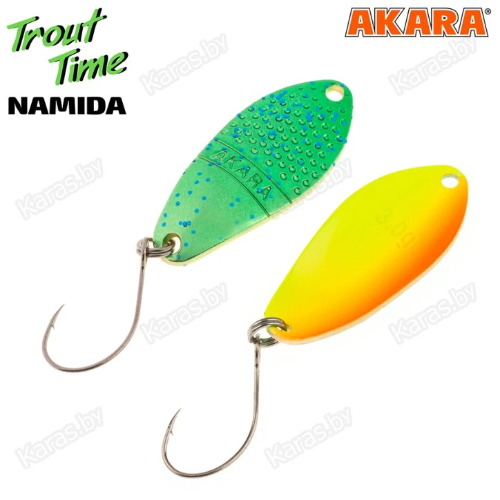 Блесна колеблющаяся Akara Trout Time Namida (3 г)