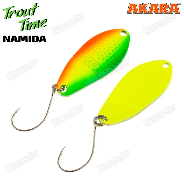 Блесна колеблющаяся Akara Trout Time Namida (3 г)