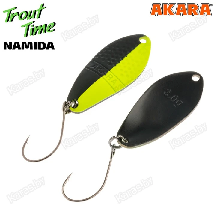 Блесна колеблющаяся Akara Trout Time Namida (3 г)