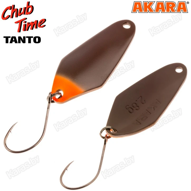 Блесна колеблющаяся Akara Chub Time Tanto (2.8 г)