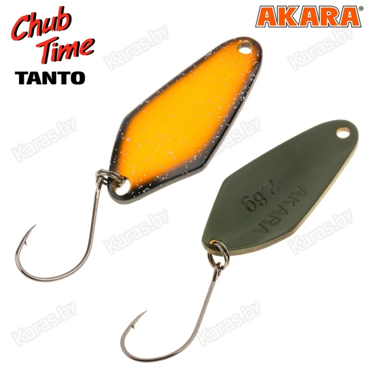 Блесна колеблющаяся Akara Chub Time Tanto (2.8 г)