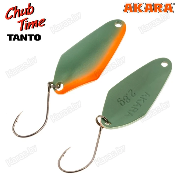 Блесна колеблющаяся Akara Chub Time Tanto (2.8 г)