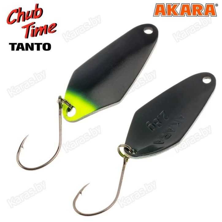 Блесна колеблющаяся Akara Chub Time Tanto (2.8 г)