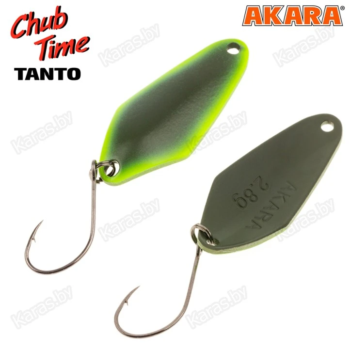 Блесна колеблющаяся Akara Chub Time Tanto (2.8 г)