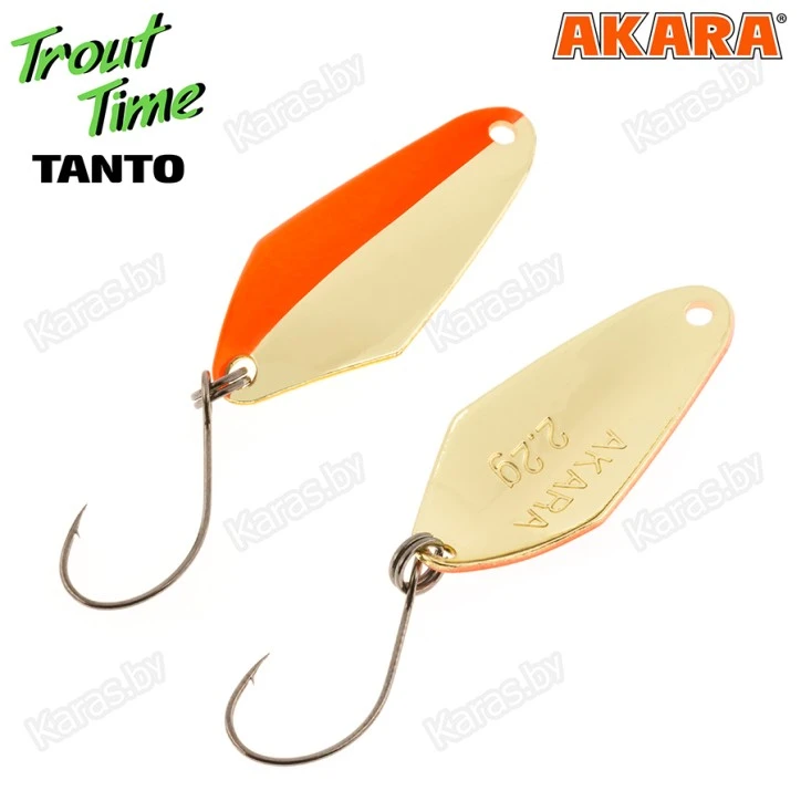 Блесна колеблющаяся Akara Trout Time Tanto (2.2 г)