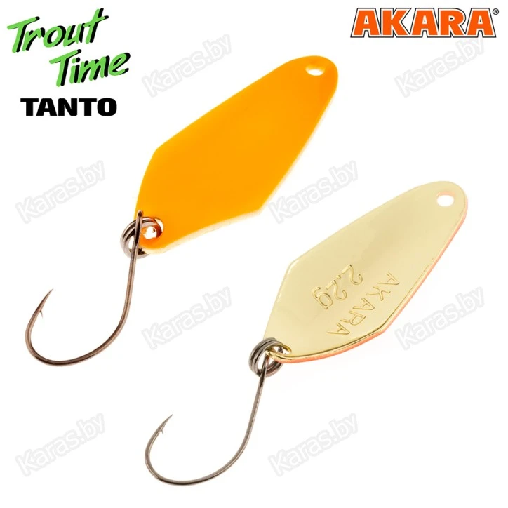 Блесна колеблющаяся Akara Trout Time Tanto (2.2 г)