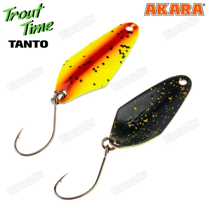 Блесна колеблющаяся Akara Trout Time Tanto (2.2 г)