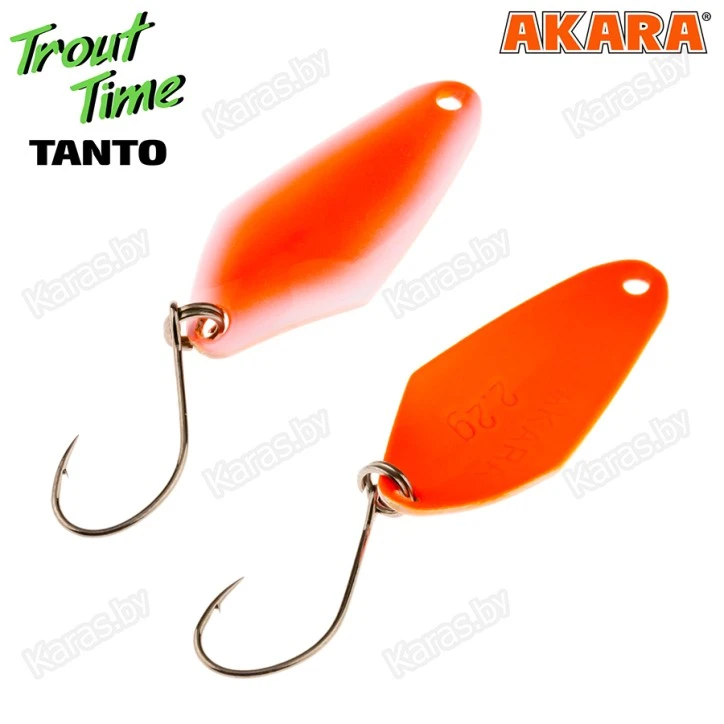 Блесна колеблющаяся Akara Trout Time Tanto (2.2 г)