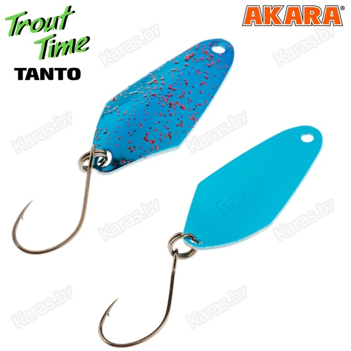 Блесна колеблющаяся Akara Trout Time Tanto (2.2 г)