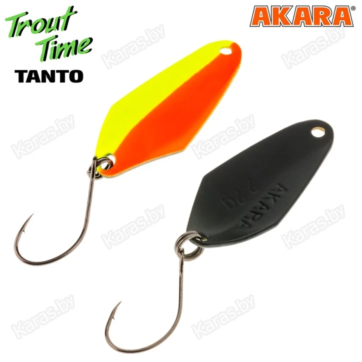 Блесна колеблющаяся Akara Trout Time Tanto (2.2 г)