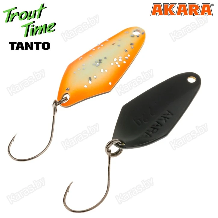 Блесна колеблющаяся Akara Trout Time Tanto (2.2 г)