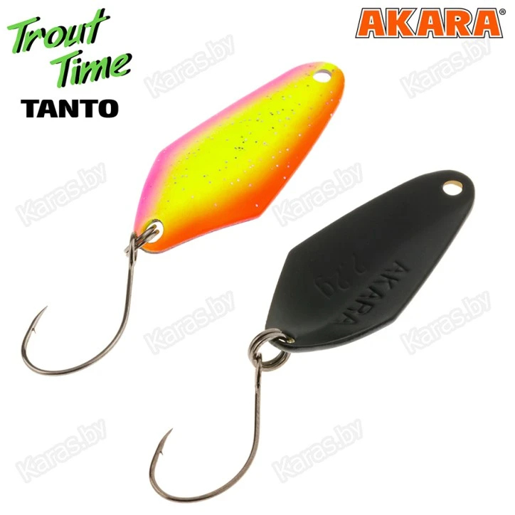 Блесна колеблющаяся Akara Trout Time Tanto (2.2 г)