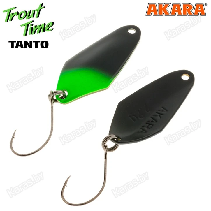 Блесна колеблющаяся Akara Trout Time Tanto (2.2 г)