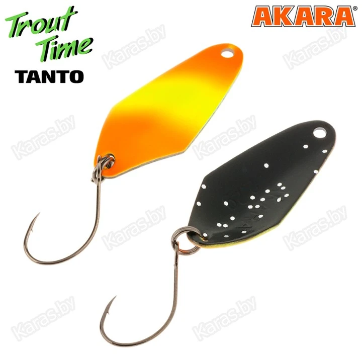 Блесна колеблющаяся Akara Trout Time Tanto (2.2 г)