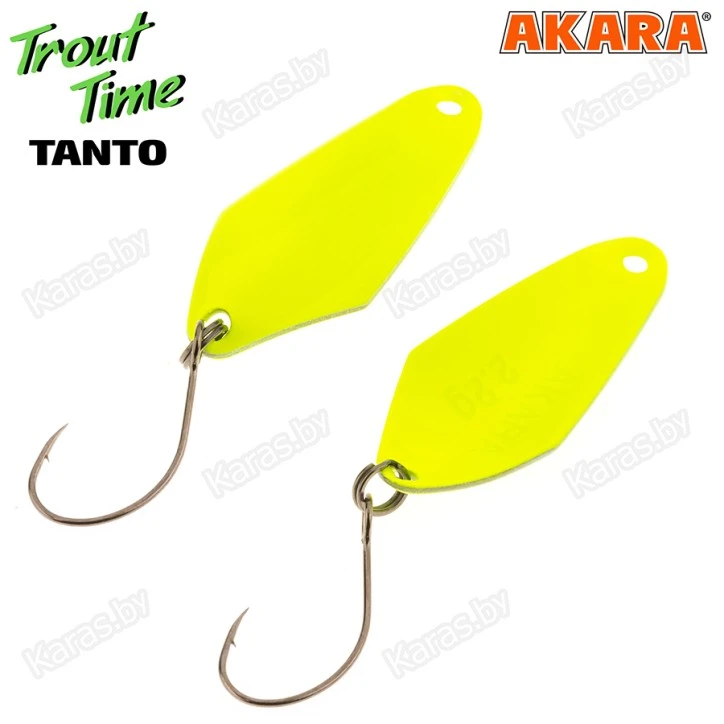 Блесна колеблющаяся Akara Trout Time Tanto (2.2 г)