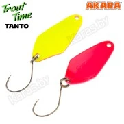 Блесна колеблющаяся Akara Trout Time Tanto (2.2 г)