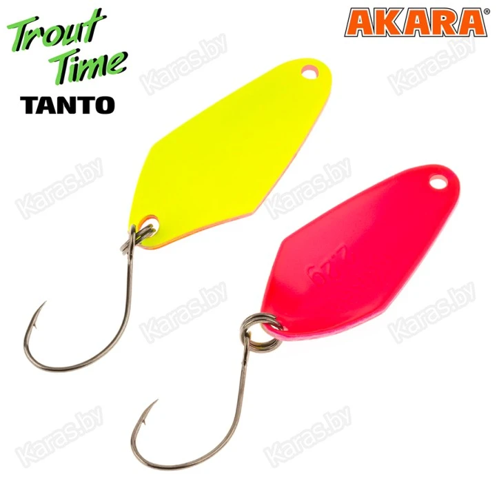 Блесна колеблющаяся Akara Trout Time Tanto (2.2 г)