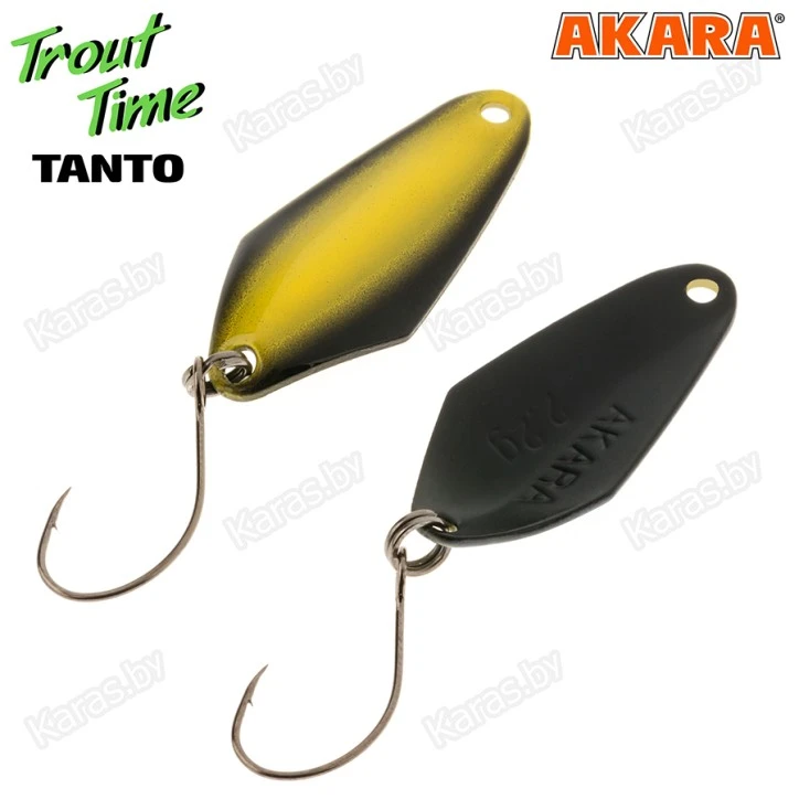 Блесна колеблющаяся Akara Trout Time Tanto (2.2 г)