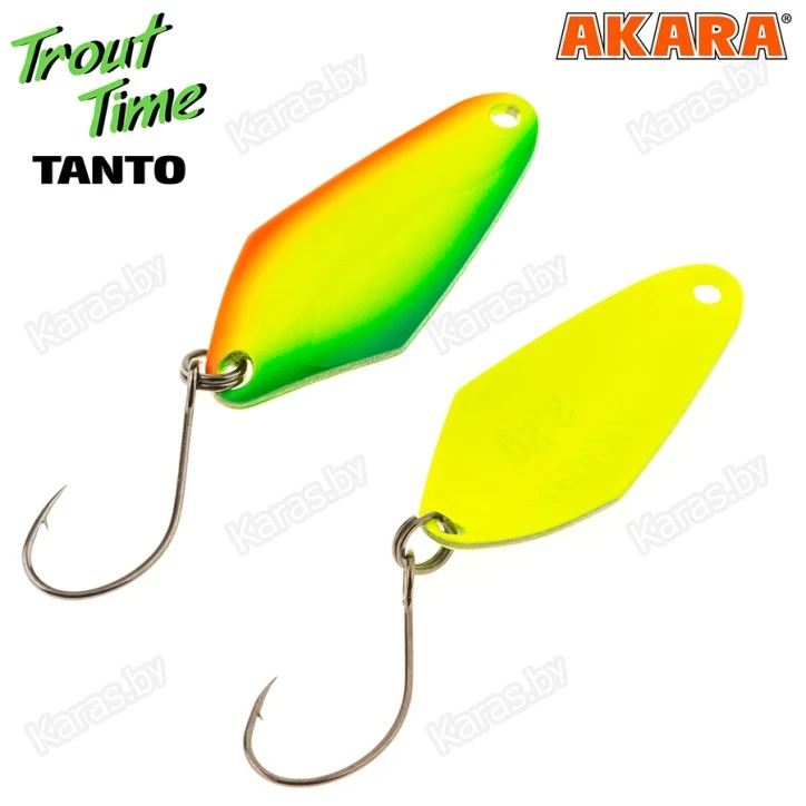 Блесна колеблющаяся Akara Trout Time Tanto (2.2 г)