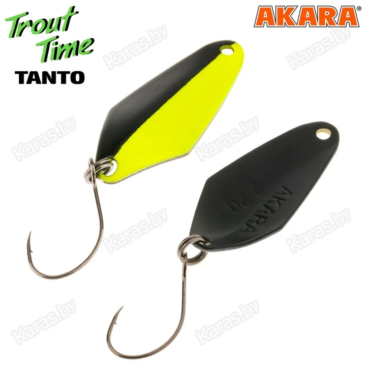 Блесна колеблющаяся Akara Trout Time Tanto (2.2 г)