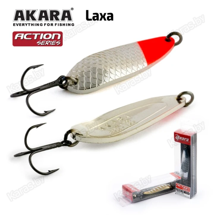 Блесна колеблющаяся Akara Action Series Laxa (60мм/21г)