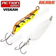Блесна колеблющаяся Akara Action Series Viskan (80мм/21г)