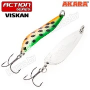 Блесна колеблющаяся Akara Action Series Viskan (80мм/21г)