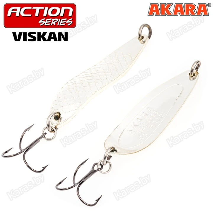 Блесна колеблющаяся Akara Action Series Viskan (80мм/21г)