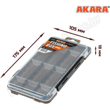 Коробка Akara BA-126 (175x105x18 мм)