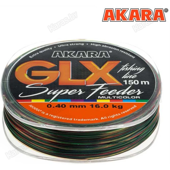 Леска монофильная Akara GLX Super Feeder 150 м