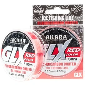 Леска монофильная Akara Glx Ice Red 30 м