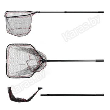 Подсачек телескопический Akara PF-8 60х60 см (245 см)