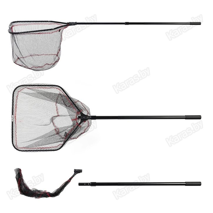Подсачек телескопический Akara PF-8 60х60 см (245 см)
