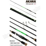 Спиннинг Akara Magista GT 702L, углеволокно, штекерный, 2.1 м, тест: 2,5-11 г, 117 г