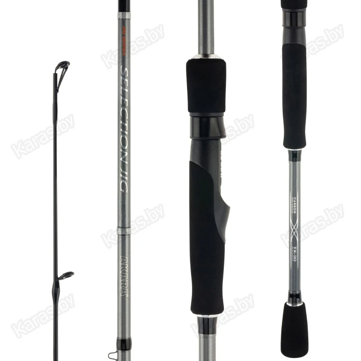 Спиннинг Akara Selection Jig ML, углеволокно, штекерный, 2.13 м, тест: 4-21 г, 113 г