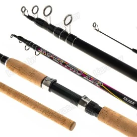 Спиннинг телескопический Akara Sniper Pro, углеволокно, 3.9 м, тест: 20-80 г, 410 г