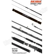 Спиннинг Akara Target Pike H, углеволокно, штекерный, 2.57 м, тест: 60-170 г, 306 г