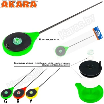 Зимняя удочка Akara Ice Team Sport, 19.7 см