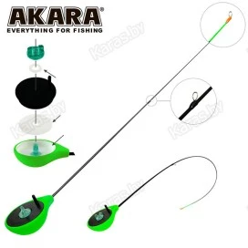 Зимняя удочка Akara Finezza RBS-G тест: 1-4, 39.5 см