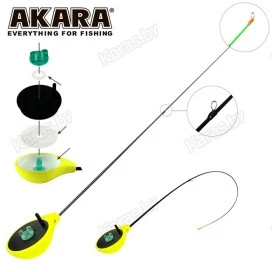 Зимняя удочка Akara Finezza RBS-Y тест: 1-4, 39.5 см
