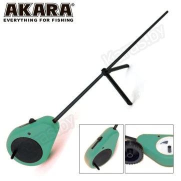Зимняя удочка с кнопкой тормоза Akara SK-G