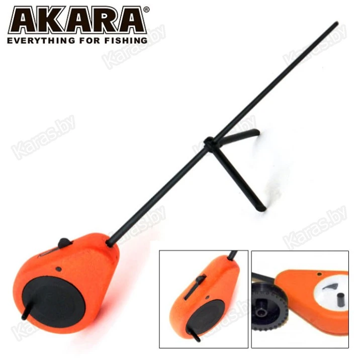 Зимняя удочка с кнопкой тормоза Akara SK-R