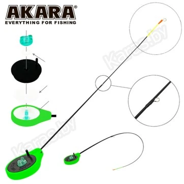 Зимняя удочка Akara Finezza SPS-G тест: 1-4, 40 см