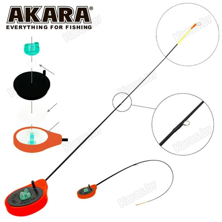 Зимняя удочка Akara Finezza SPS-R тест: 1-4, 40 см