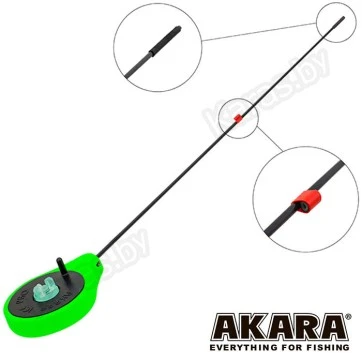 Зимняя удочка Akara Ice Pro SPZ-G тест: 0.5-6, 26 см