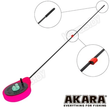 Зимняя удочка Akara Ice Pro SPZ-P тест: 0.5-6, 26 см
